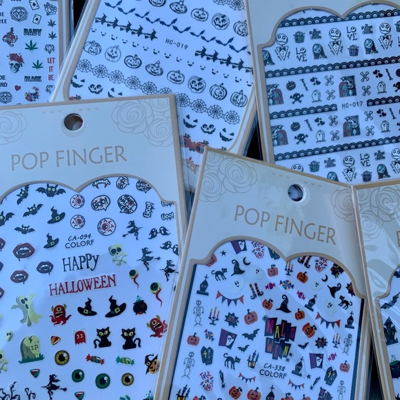 12 Halloween Nail decals👻🎃 - Picture 4 of 5